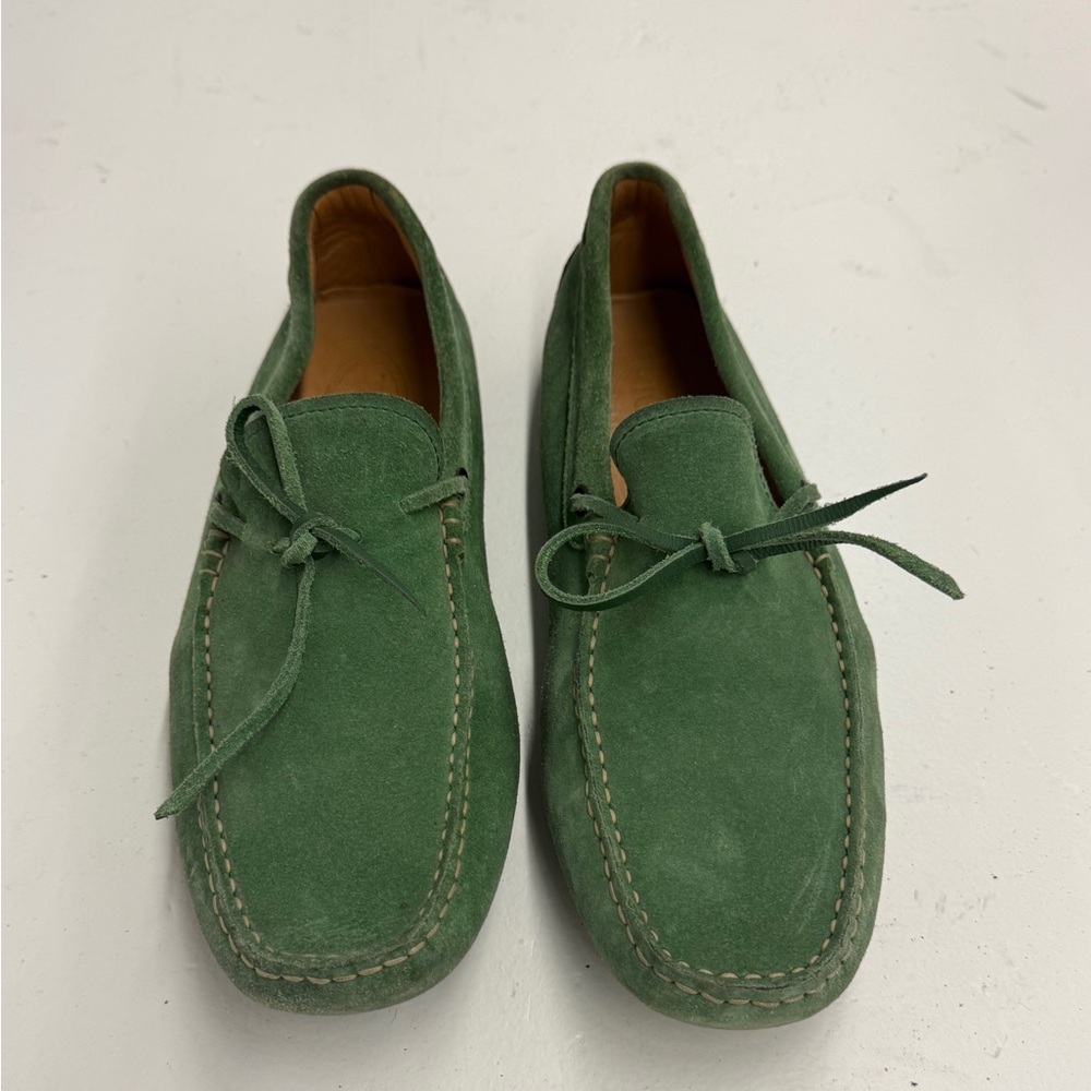 Tod’s Driving Mocasins. Men’s size 9.5. Green